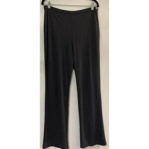 Against Gravitee Gray straight slacks. Side Zipper